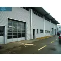 Contemporary Automatic Clear Aluminium Overhead Garage Door